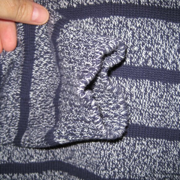 Izod Blue Striped Kids Sweater sz XL boys - Picture 5 of 10